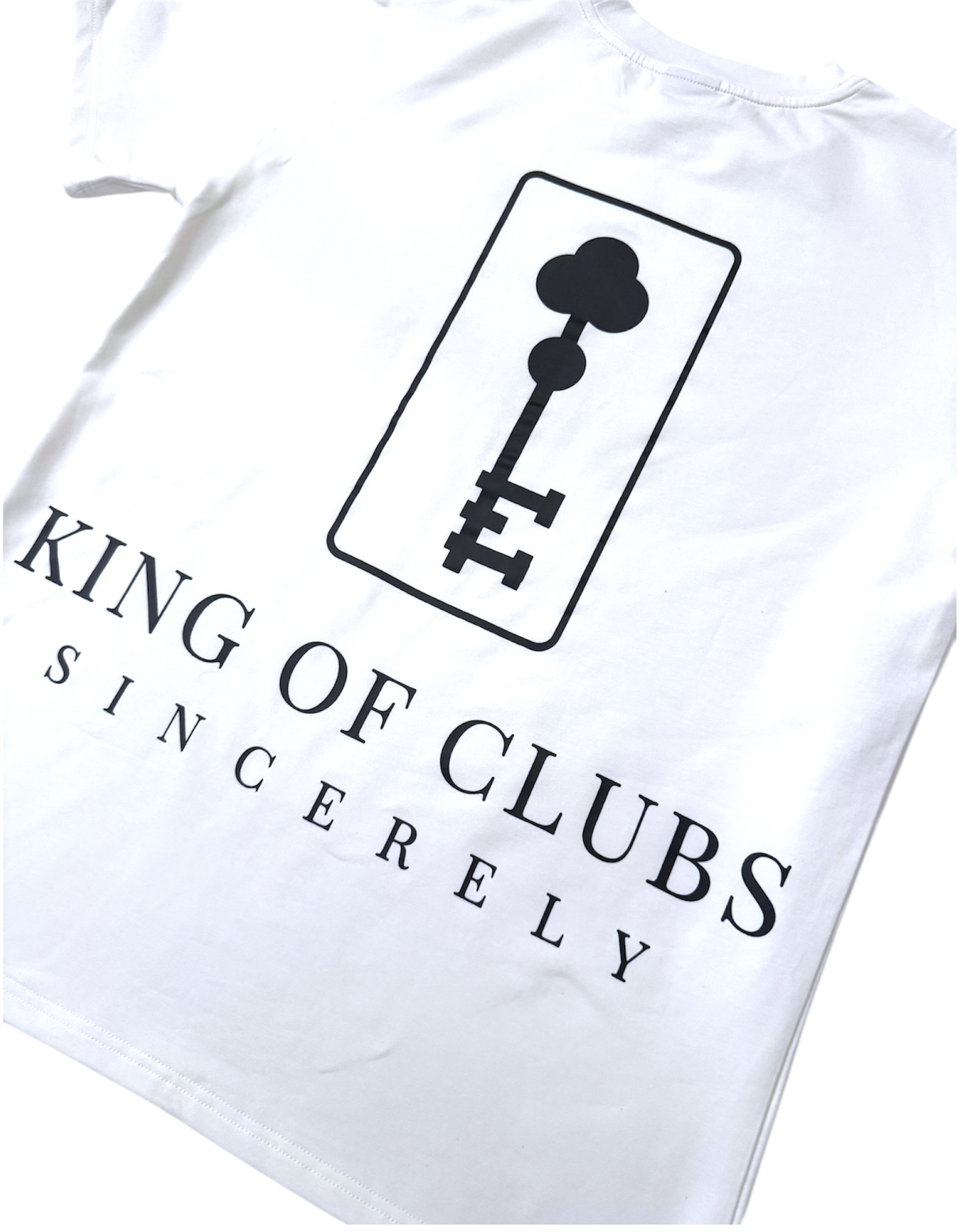 "The Master Key" Luxury Tee- White