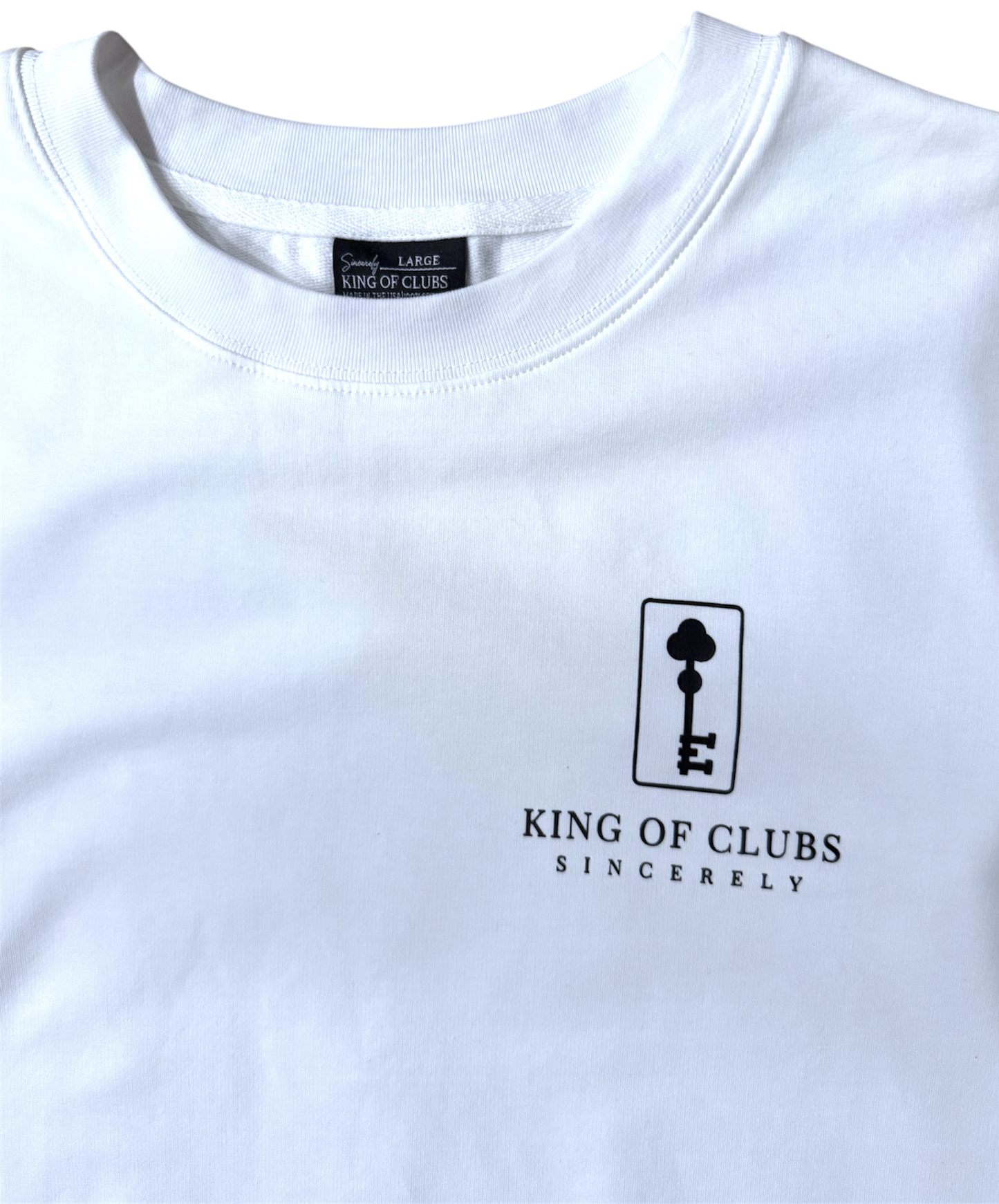 "The Master Key" Luxury Tee- White